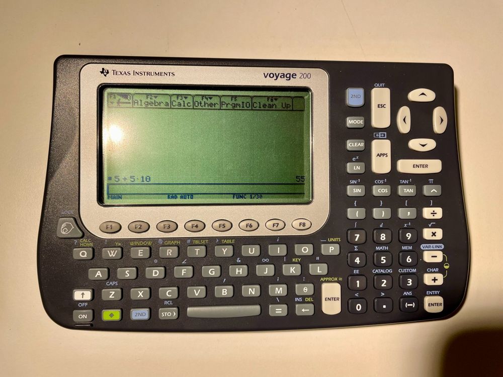 Kwmobile Schutzhülle Für TI-84 Plus CE - Silikon Case Dunkelblau