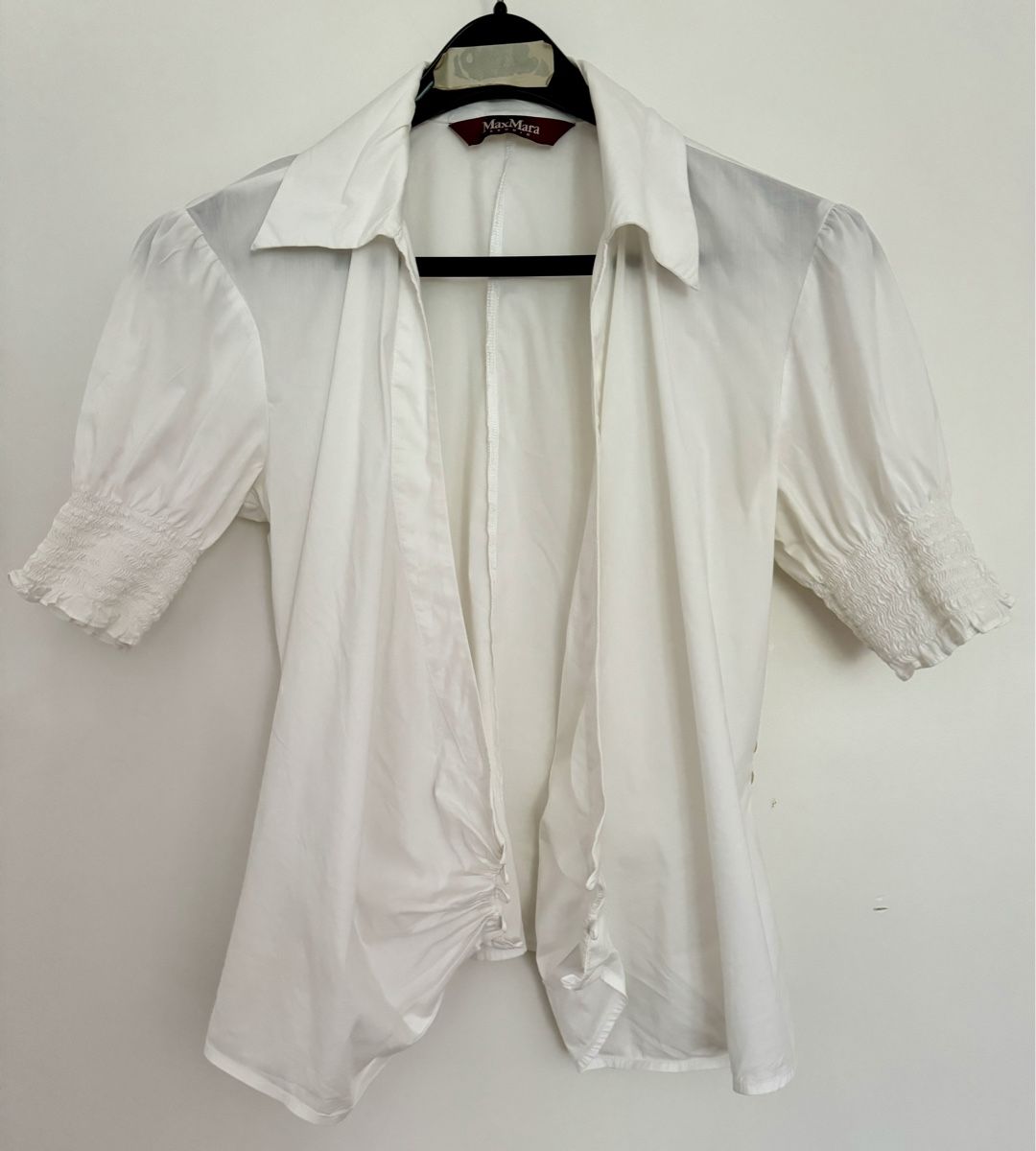 Max Mara Camicette: Max Mara elegant white shirt 🤍 – Usato da Zürich venduto da pulapula 1
