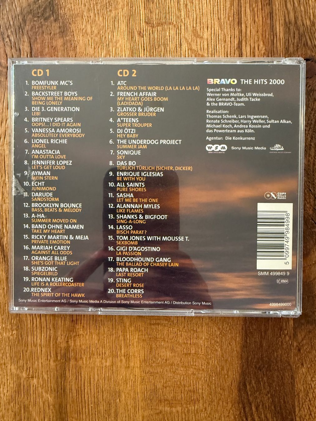 CD: Bravo The Hits 2000 (2000) – Usato da Zürich venduto da Gekuu 1