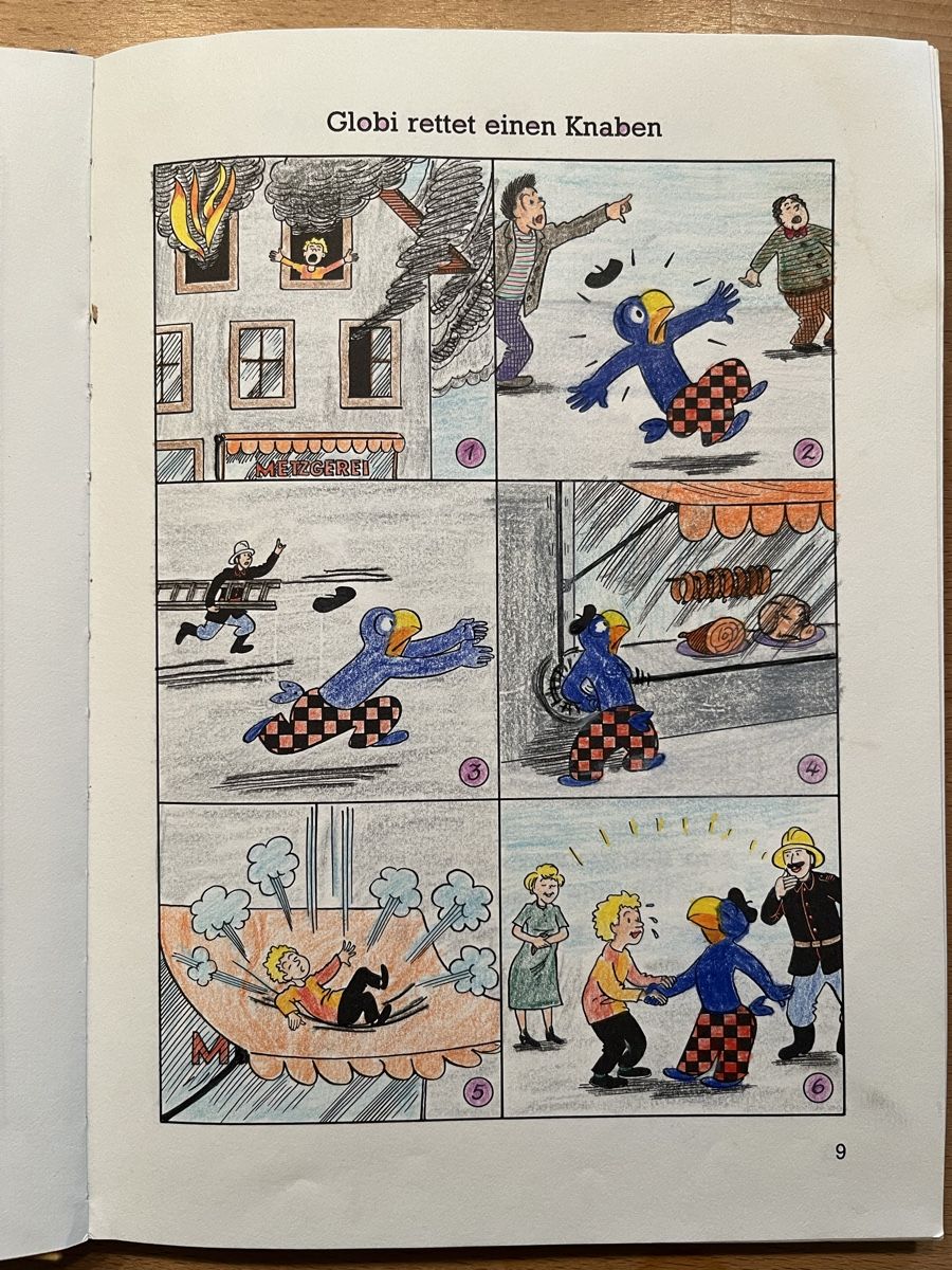 Libri: Globibuch: Globi bei der Feuerwehr – Usato da Aarau venduto da Gipfelstuermer 4