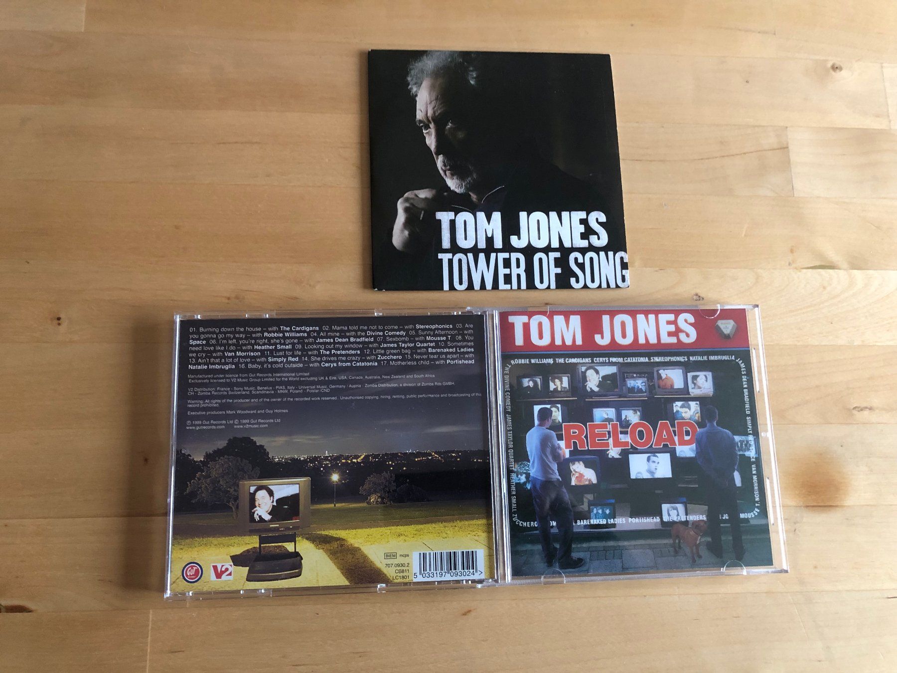 TOM JONES Reload Tower of song CD's Sexbomb Robbie Williams (Gebraucht ...