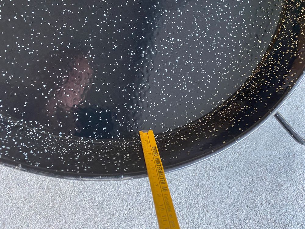 Cofan Paella-Pfanne 38cm - Traditionelle Emaillierte Stahlpfanne Für Induktion & Ofen