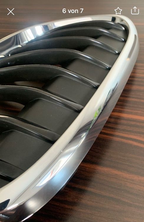 Dqdz Kühlergrill Set Matt Schwarz - Für BMW E46 4-Türer Limousine & Touring Facelift