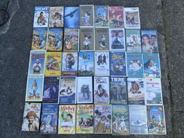 VHS Filme Konvolut Kinderfilme Disney Animationsfilme guter 