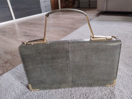 LEIP Handtasche Echtleder Vintage Retro