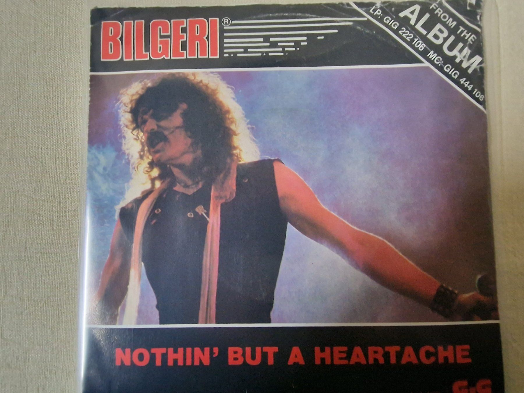 Schallplatten: Bilgeri Single – Nothin' But A Heartache – Gebraucht aus Root von atelier22