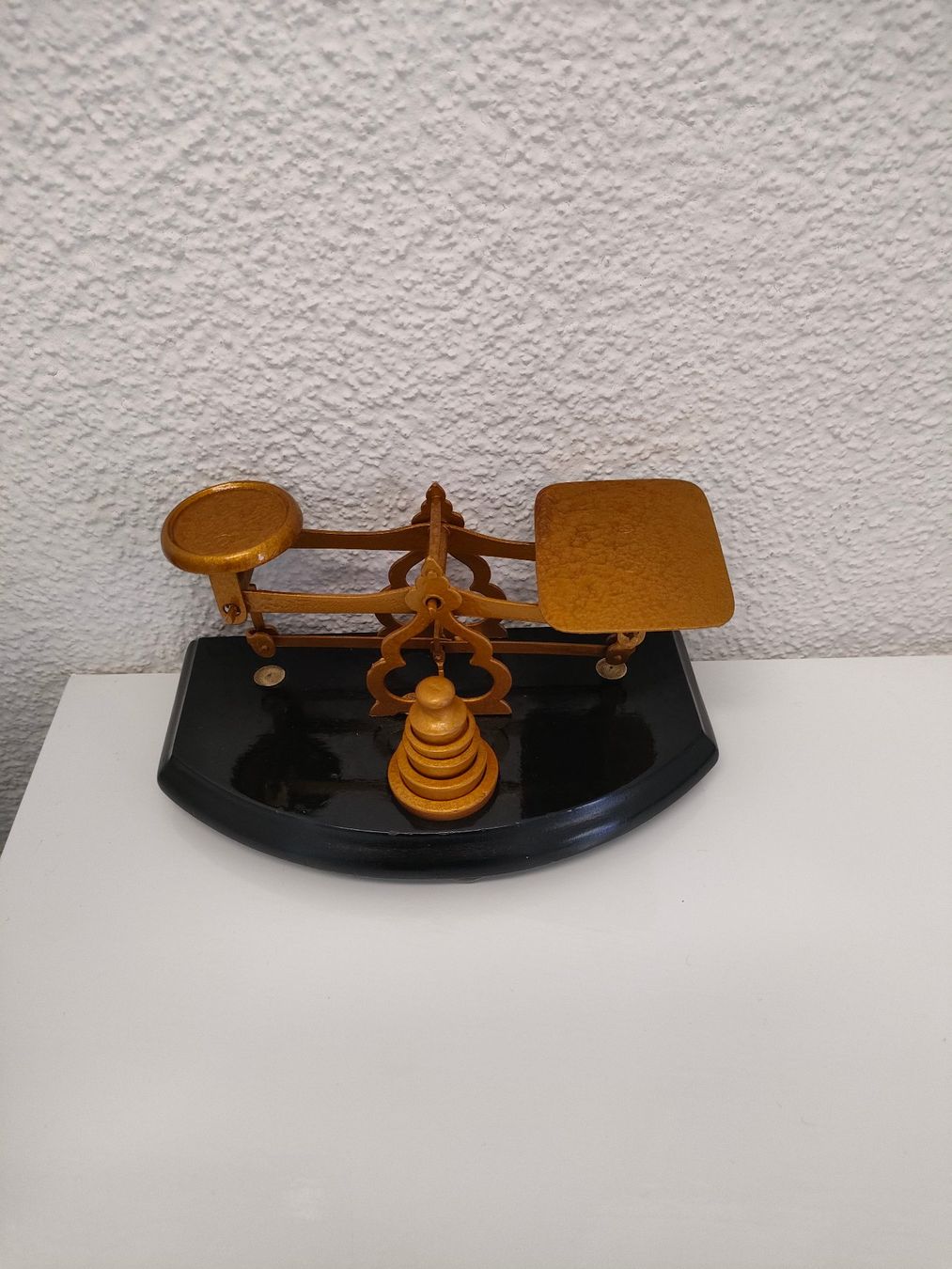 Sonstige Bürotechnik: Wunderschöne Messing Briefwaage goldfarbig – Gebraucht aus Dietikon von Tucumano1981 7