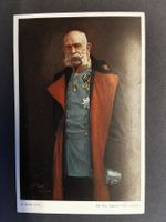 Postkarte  Kaiser Franz Josef I.  Militär  Armee