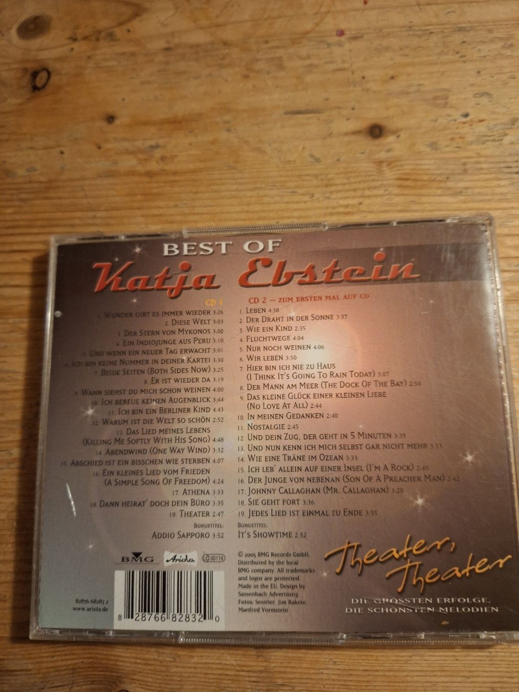 CDs: Katja Ebstein "best of" 2 CD – Gebraucht aus Schwarzenburg von Ralfi1 1