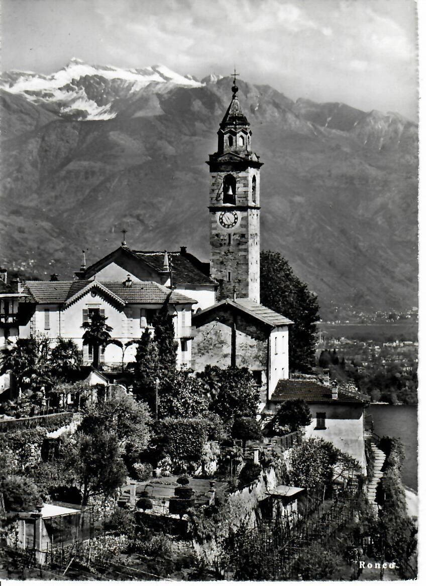 Ansichtskarten: Ronco s. Ascona – Gebraucht aus Hochdorf von Ziegel-16