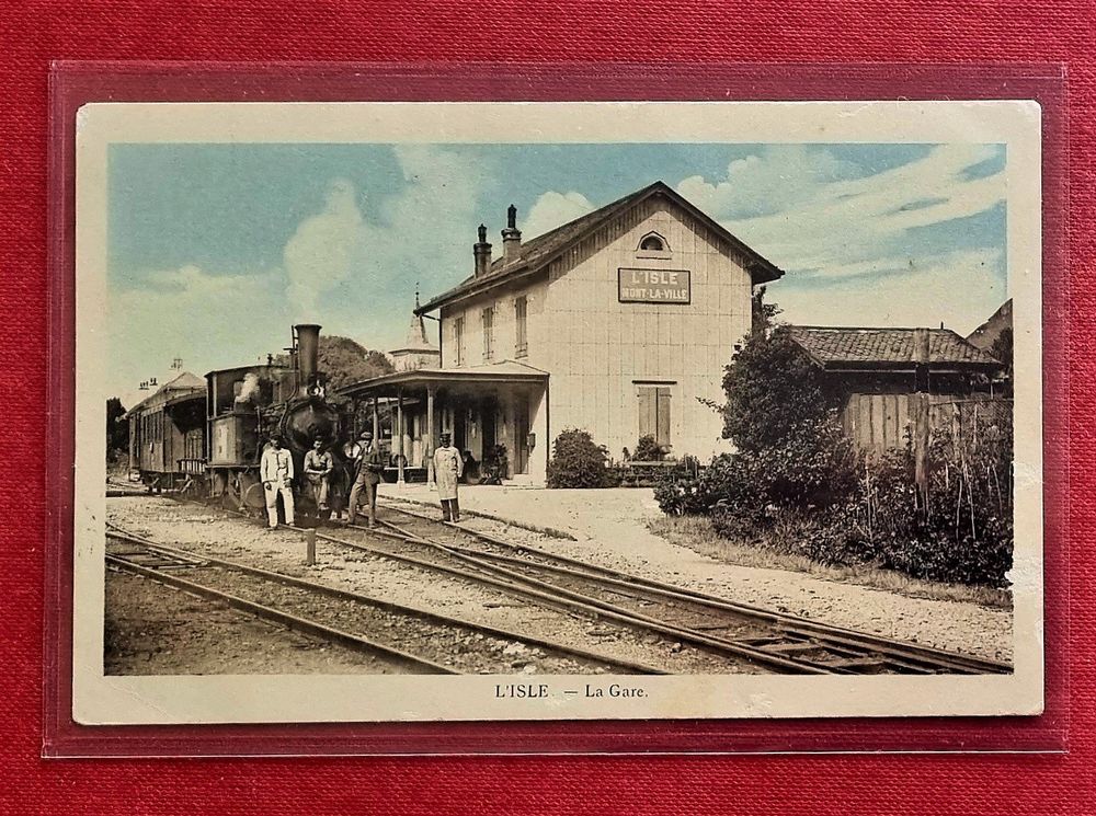 L'Isle La Gare Bahnhof Chemin de Fer Kaufen auf Ricardo