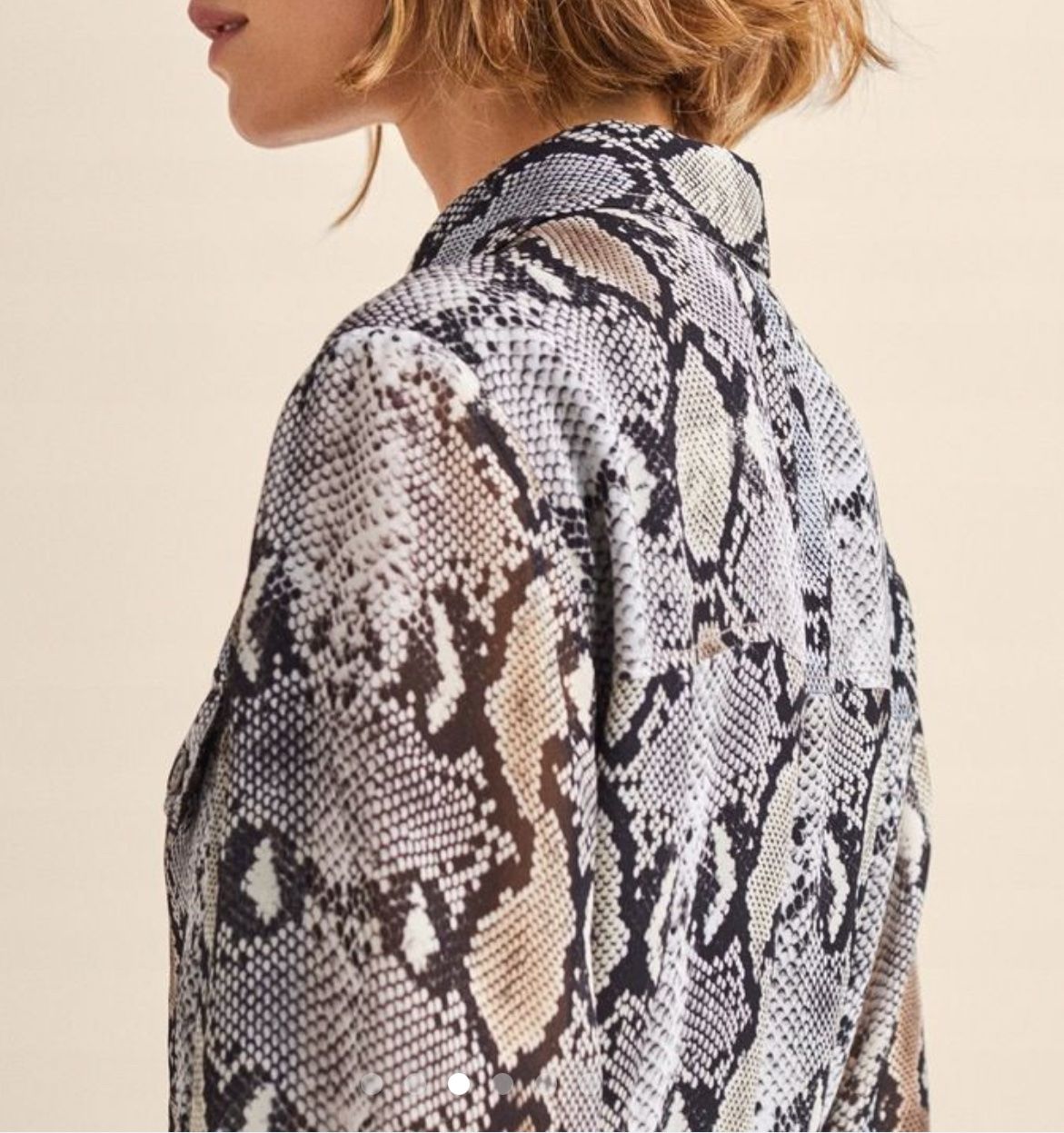 H&M Blusen: CAMEO ROSE (Indonesia) L XL / NP55CHF Python Tunika Bluse – Neu (gemäss Beschreibung) aus Kölliken von Prscoo 1