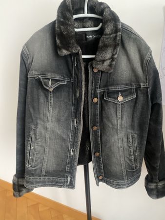 Betty Barclay Jeansjacke gefüttert, Grösse 38