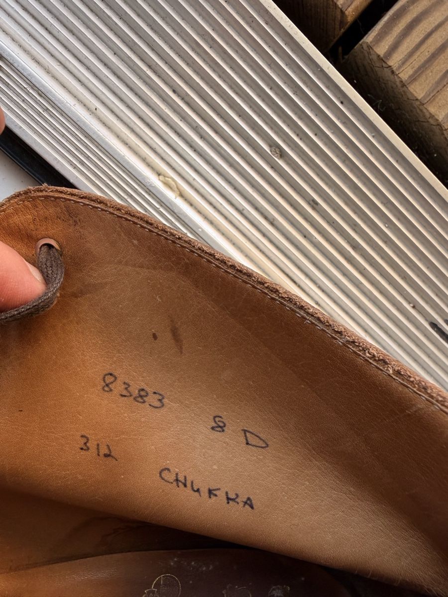 Scarpe da uomo: Ed Meier Herren  Chukkaboot, Grösse 8 D dunkelbraun – Usato da Oberwil b. Zug venduto da hallihallo12 4