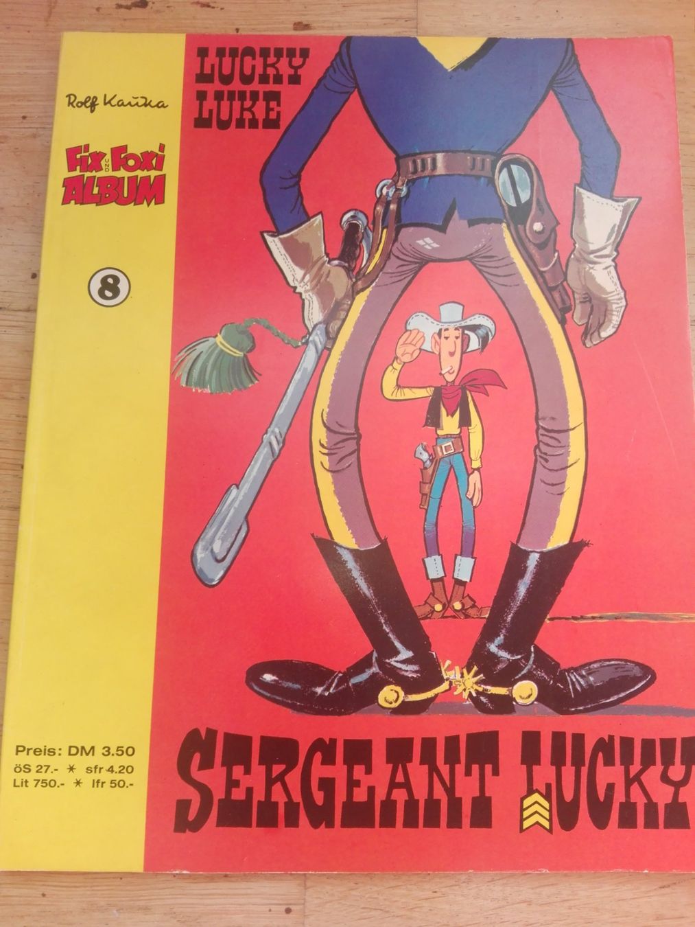 Comics: 2x Lucky Luke Comics Sergeant Lucky + Die Daltons verduften – Gebraucht aus St.Galllen von elkaphone 1