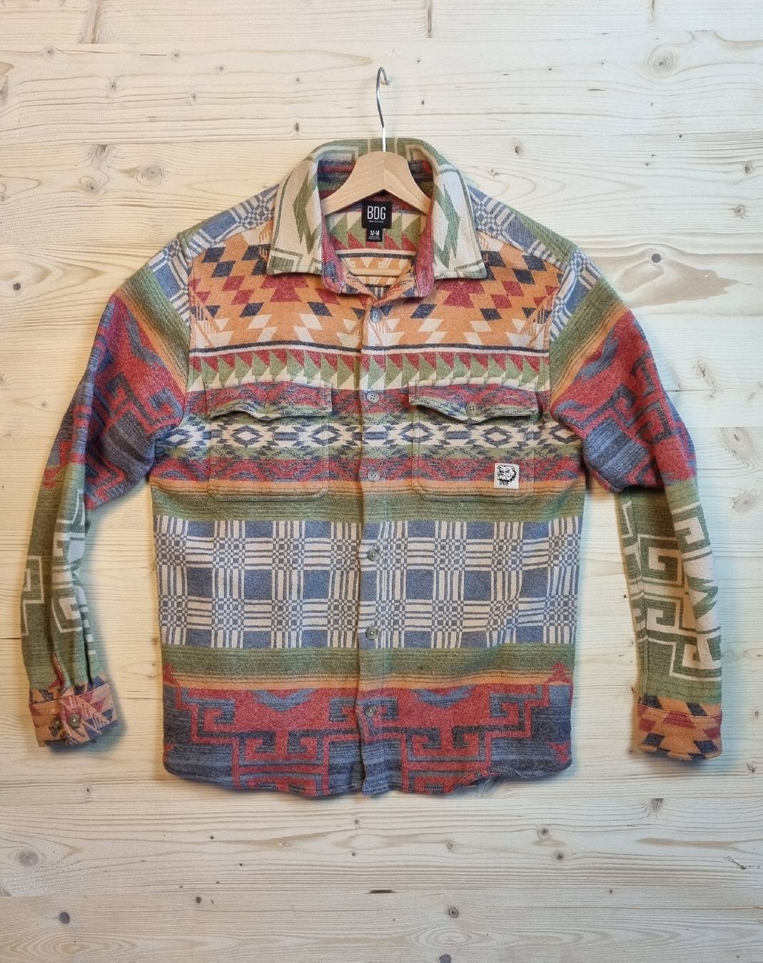 Camicie: Chemise BDG à motif - M – Nuovo (secondo la descrizione) da Crans-Montana venduto da pea_k6bc
