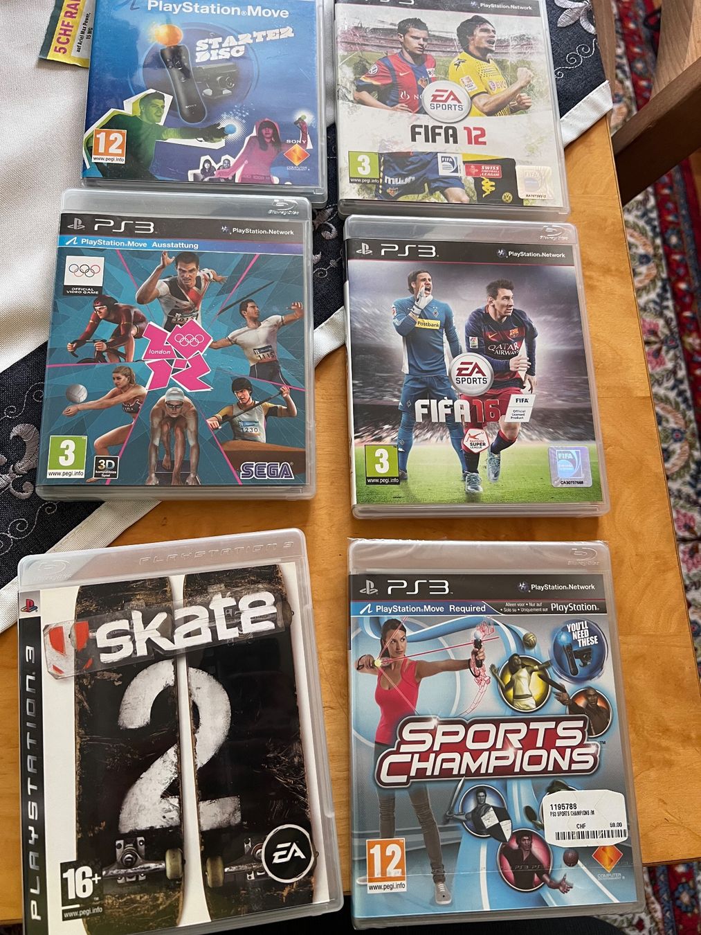 Giochi: 6 x PS3 Spiele – Usato da Oberengstringen venduto da Djs