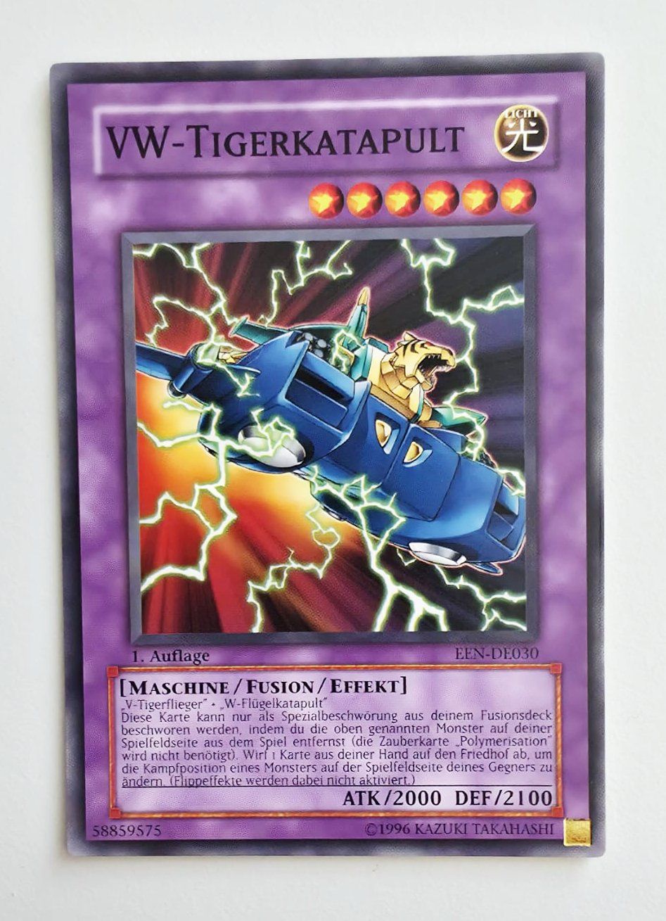 Yugioh Carte collezionabili: VW Tigerkatapult - Yu-Gi-Oh! TCG – Usato da Zürich venduto da Zetto