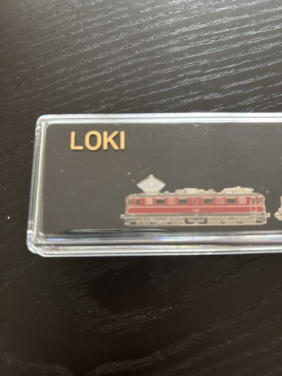 SBB/CFF/FFS Placchette & Badge: Loki Set Schmid Müller – Usato da Uetendorf venduto da hoisle 2
