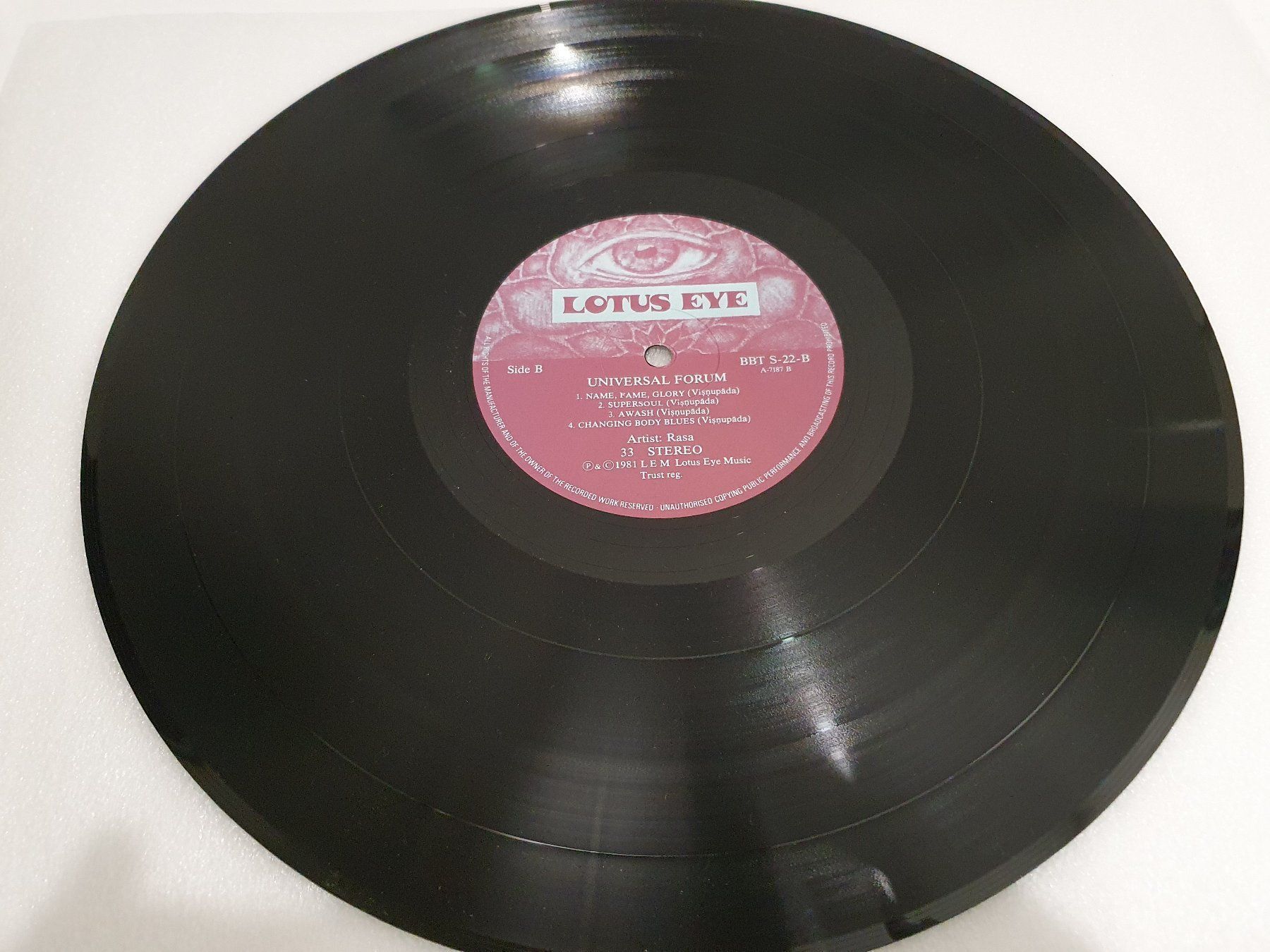 Dischi in vinile: Rasa - Universal Forum ( LP, Rock ) – Usato da Uster venduto da Vinyl-Leidenschaft 6