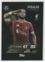 Topps Match Attax UCL 25/26 Cody Gakpo Stealth Strike