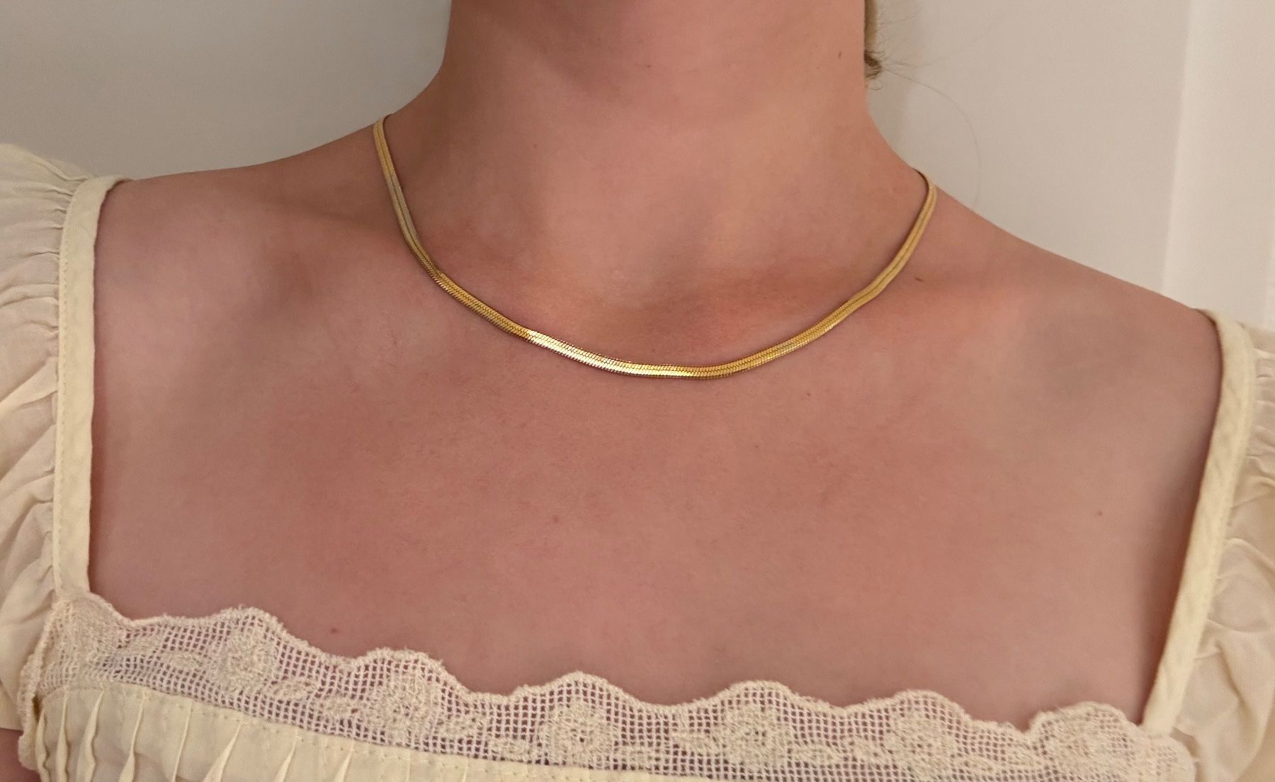 Colliers: Halskette Schlangenmuster (Snake Chain) – Neuf (Voir description) à Biel-Benken BL par csr_b6dz