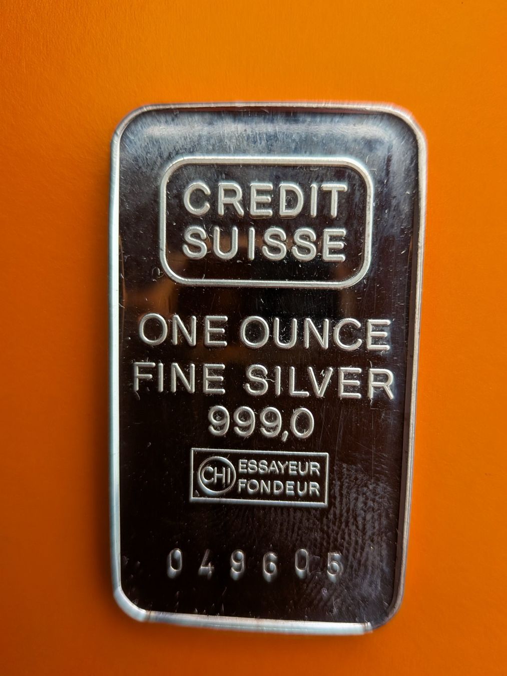 Métaux précieux: One Ounce Fine Silver 999.0, avec certificat – D'occasion à Martigny par Rikiki