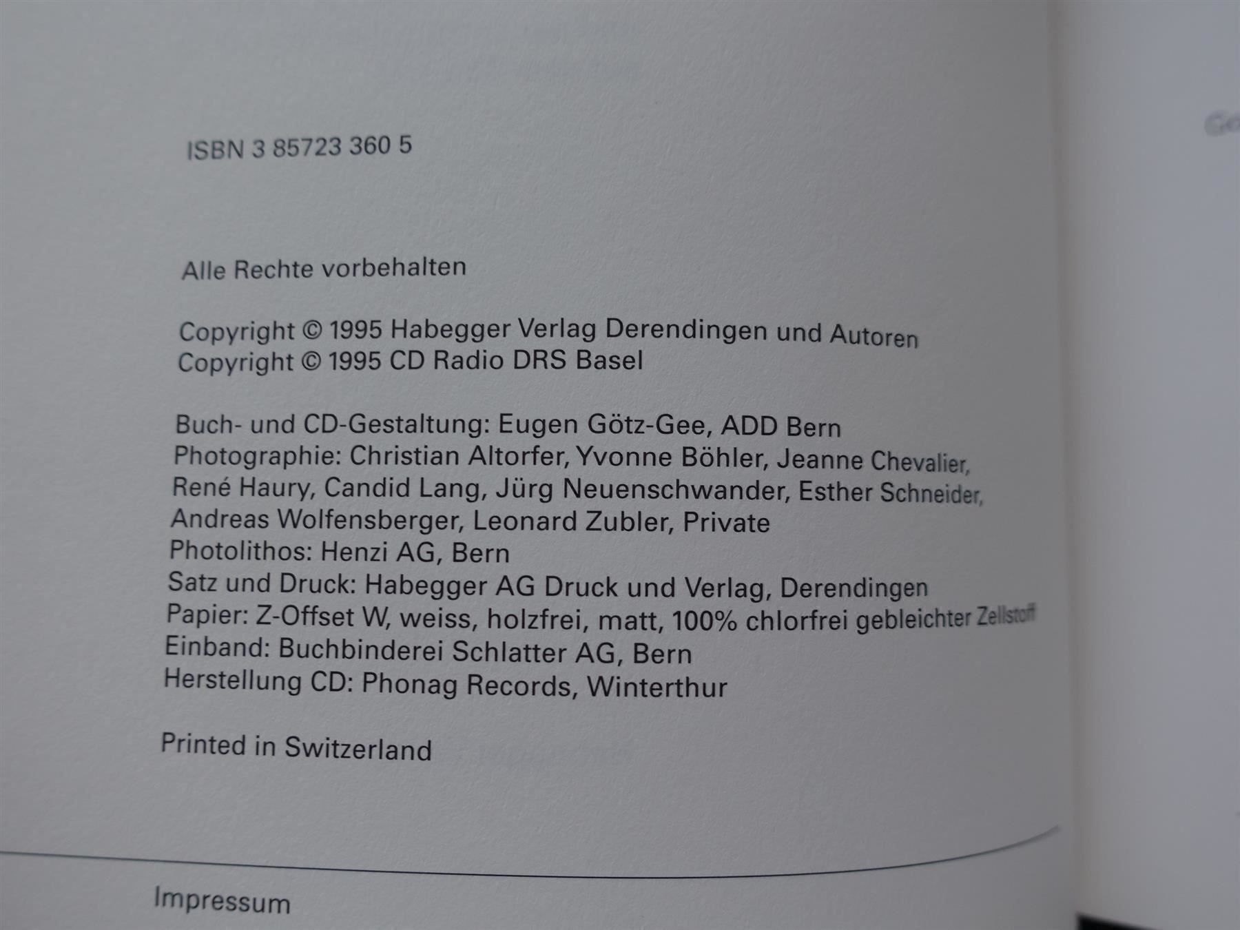 Poster & Bilder: Manfred Schwarz, Franz Hohler – Gebraucht aus Gutenswil von Optico 3