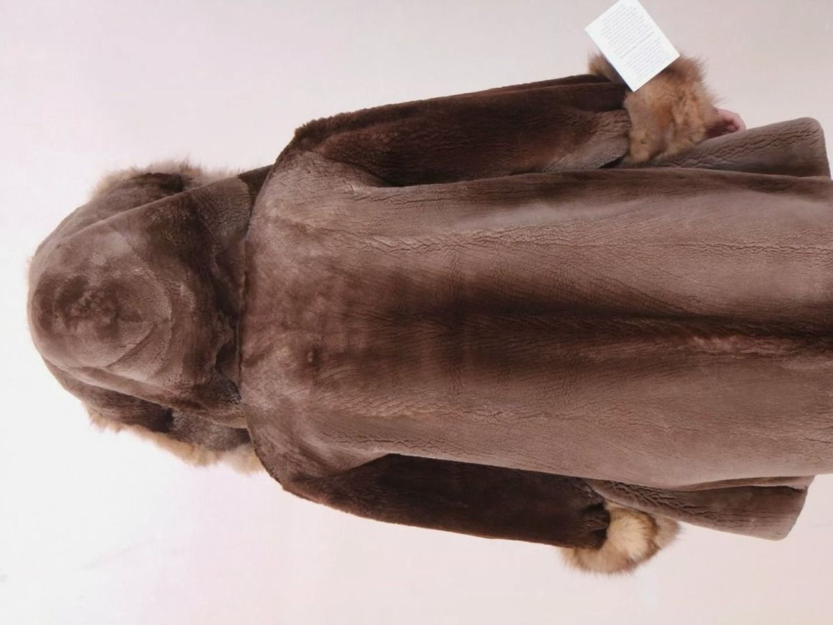 Mäntel: Zobel Pelz Mantel Kapuze 42 L sable – Neu (gemäss Beschreibung) aus Obergösgen von crystalfox 9
