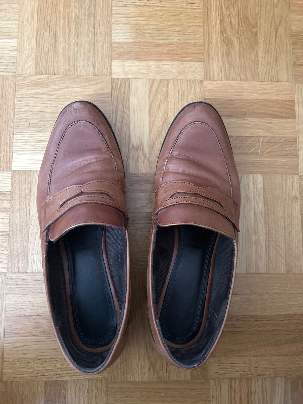 Scarpe da donna: Gut erhaltene braune Lederschuhe, Grösse 41 – Usato da Zürich venduto da 11Orchidee30