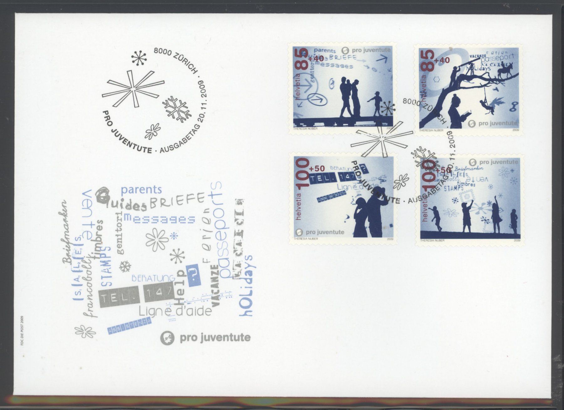 Tutti i francobolli: 2009, FDC, Pro Juventute – Usato da Willisau venduto da Vollstempel