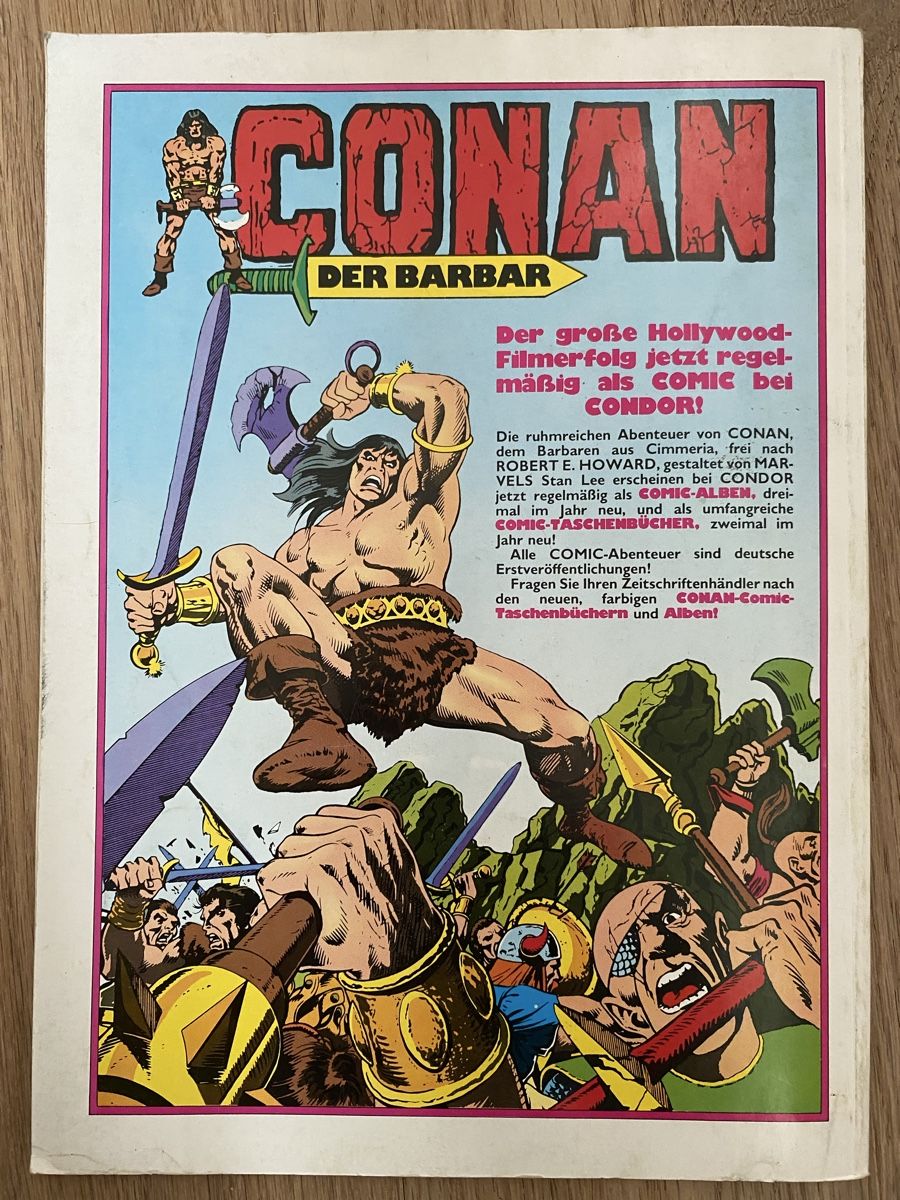 Comics: CONAN der Barbar - Heft Nr 2 – Gebraucht aus Dübendorf von Montclair 1