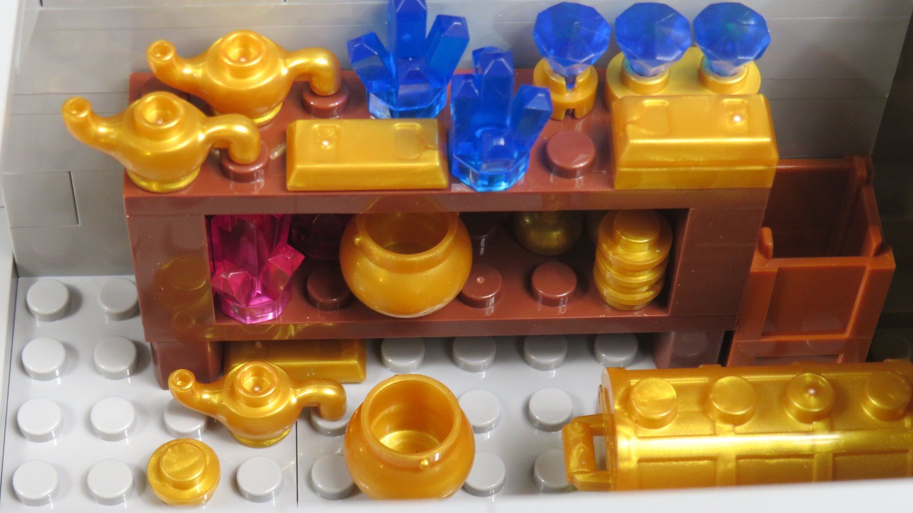 Kit di costruzioni: LUMIBRICKS-9105-Schatzkammer-Klemmbausteinset – Nuovo (secondo la descrizione) da Arboldswil venduto da Lubber 5