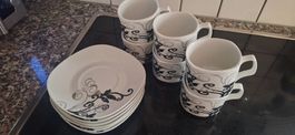 Kaffee Tassen Set 6-teilig 