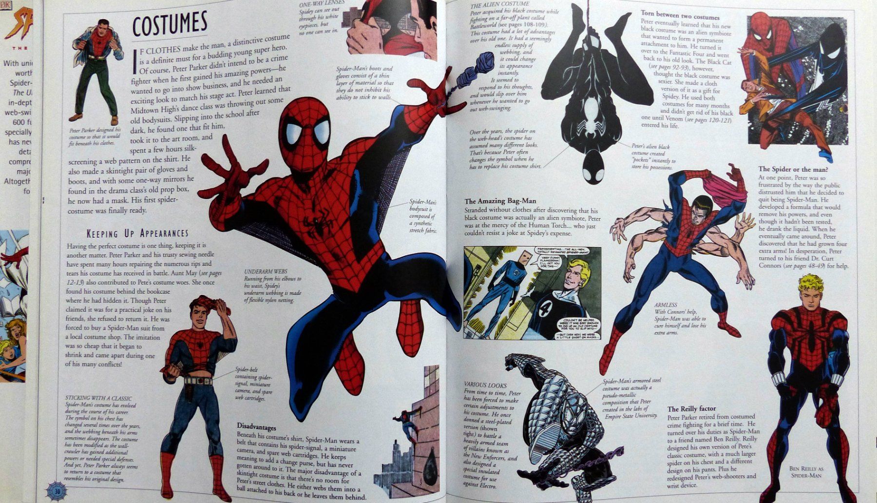 Libri: SPIDER-MAN THE ULTIMATE GUIDE HARDCOVER BOOK MARVEL 2001 – Usato da Lugano venduto da YouWantUS 6