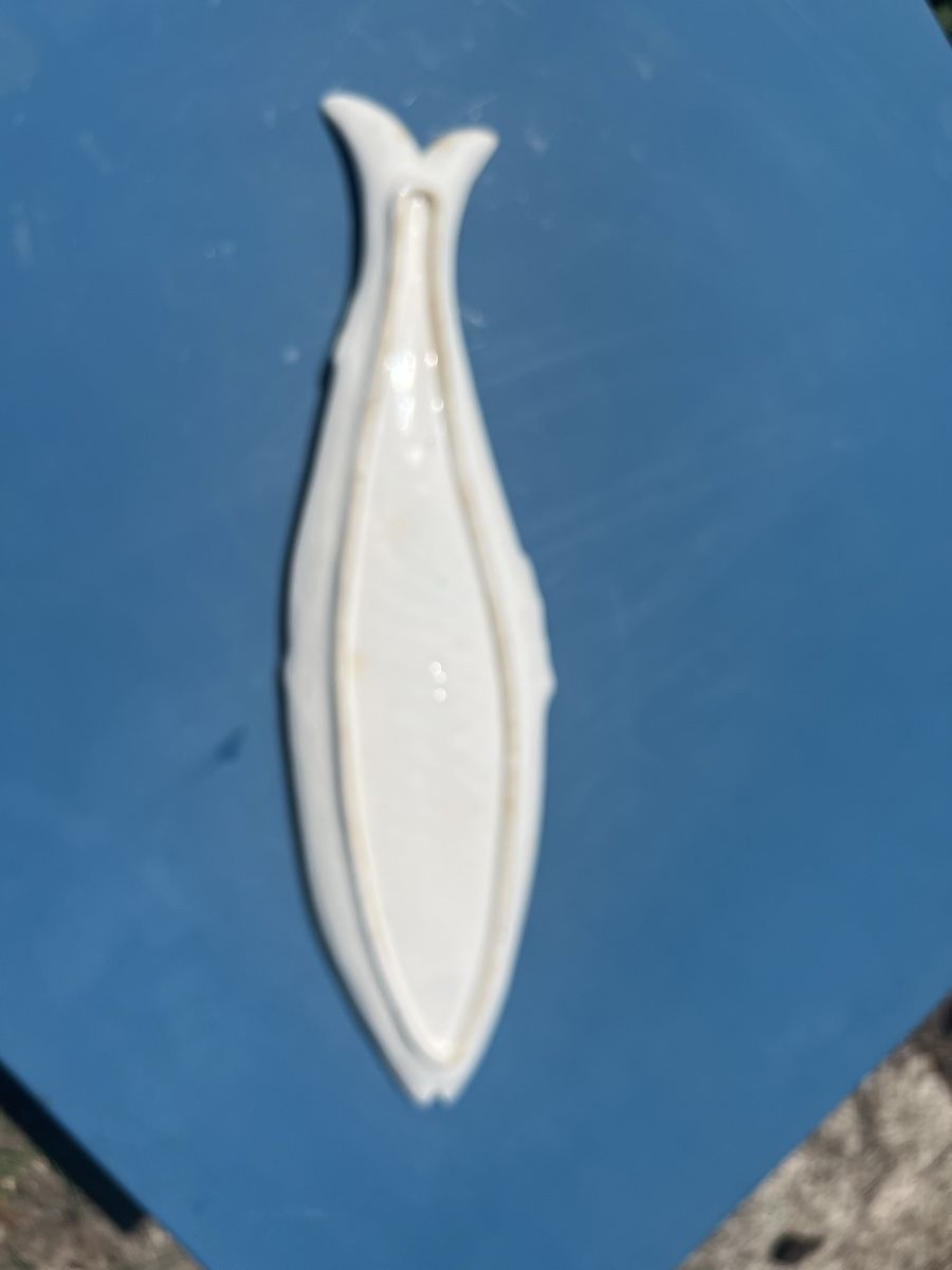 Piatti di portata: Ancien plat à poisson faïence peinte main – Nuovo (secondo la descrizione) da Genève venduto da DELIRBEADS 7