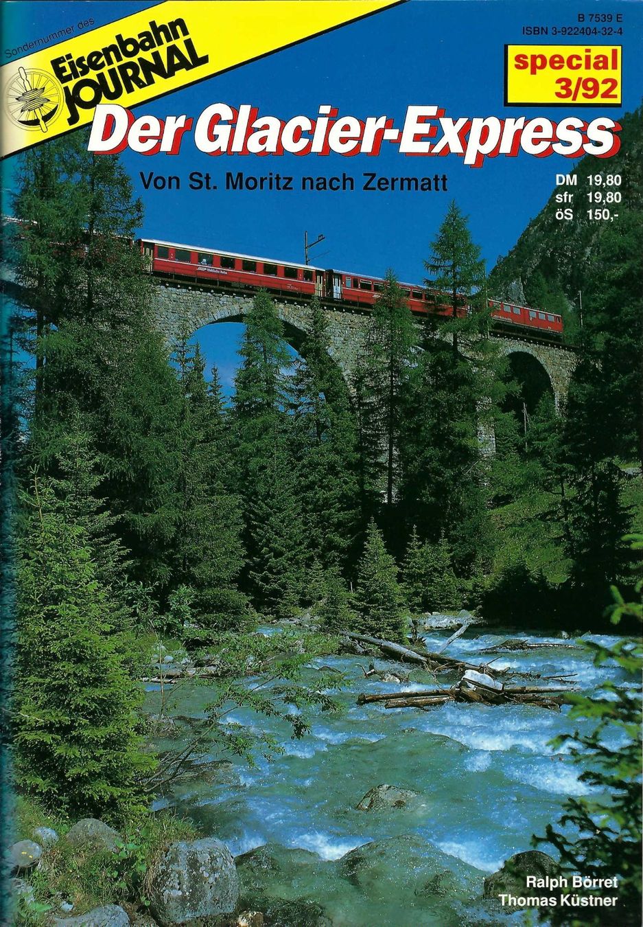 Libri: Der Glacier-Express. Von St. Moritz nach Zermatt. EJ Special – Usato da Horw venduto da SwissSteamMemories