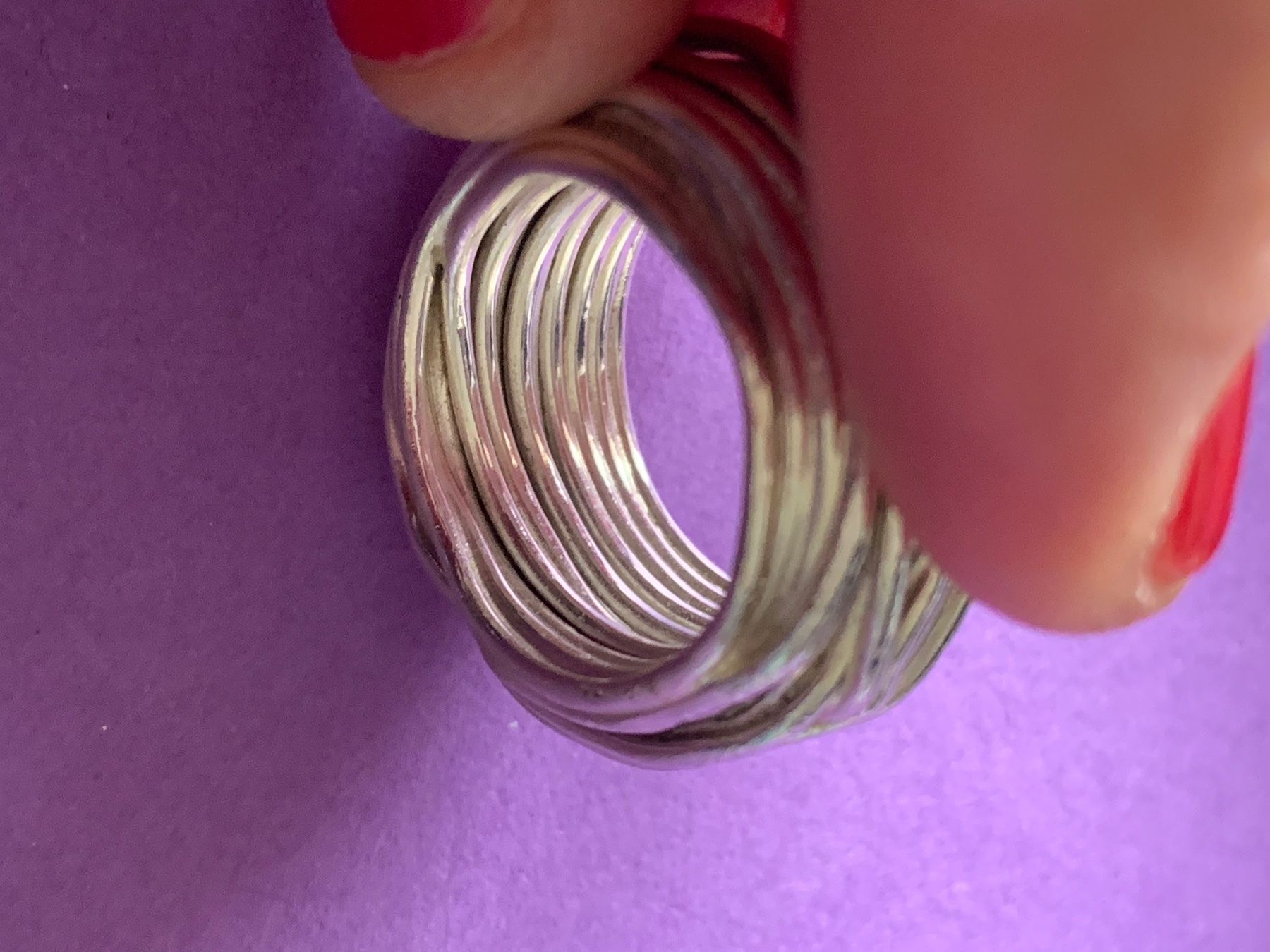 Anelli: Silberdraht Ring pompös (50) – Usato da Dittingen venduto da Bijoubelle 3