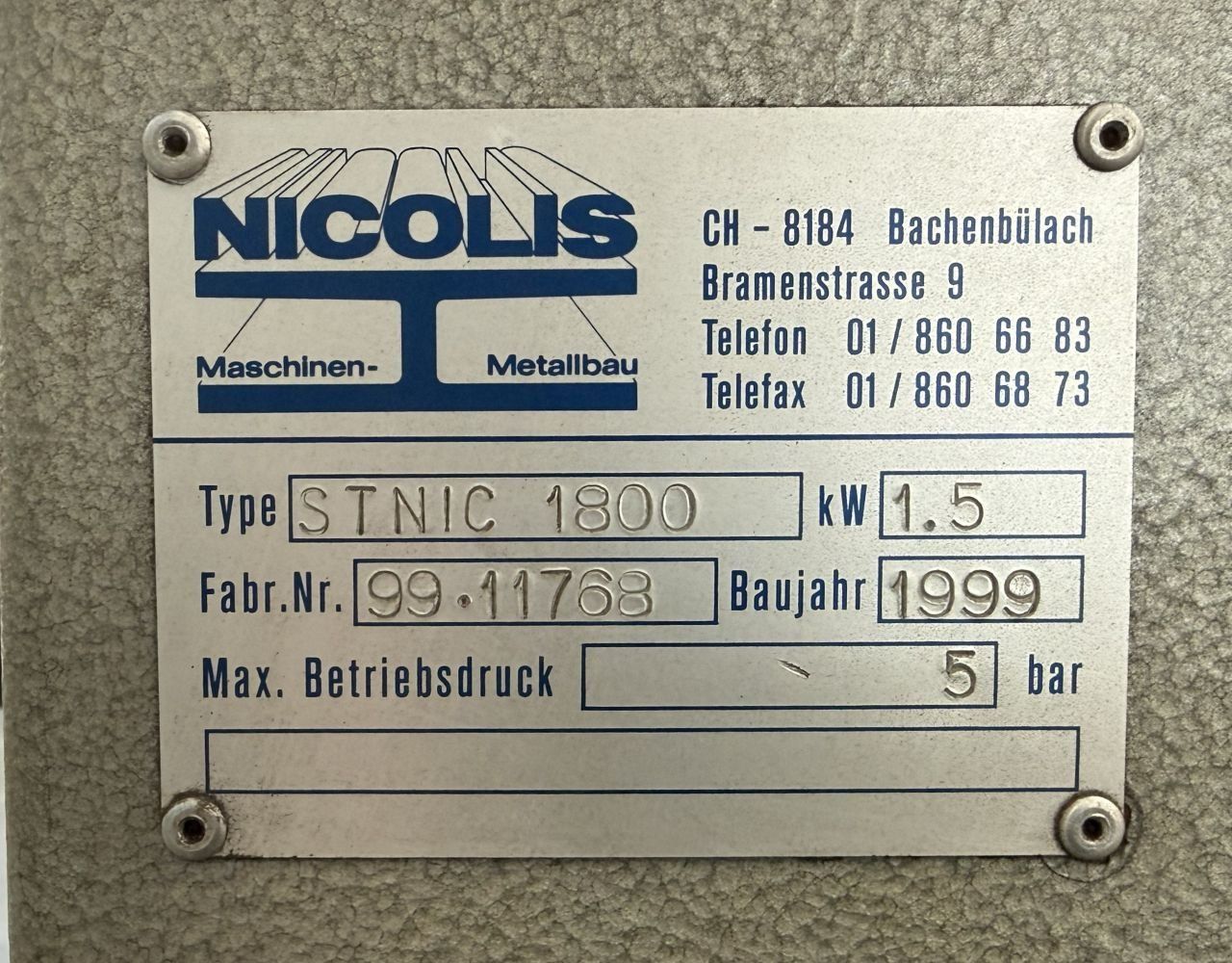 Purificateurs d'air: Filter- und Absauganlage, Nicolis – D'occasion à Aesch BL par mas_zjs8 4