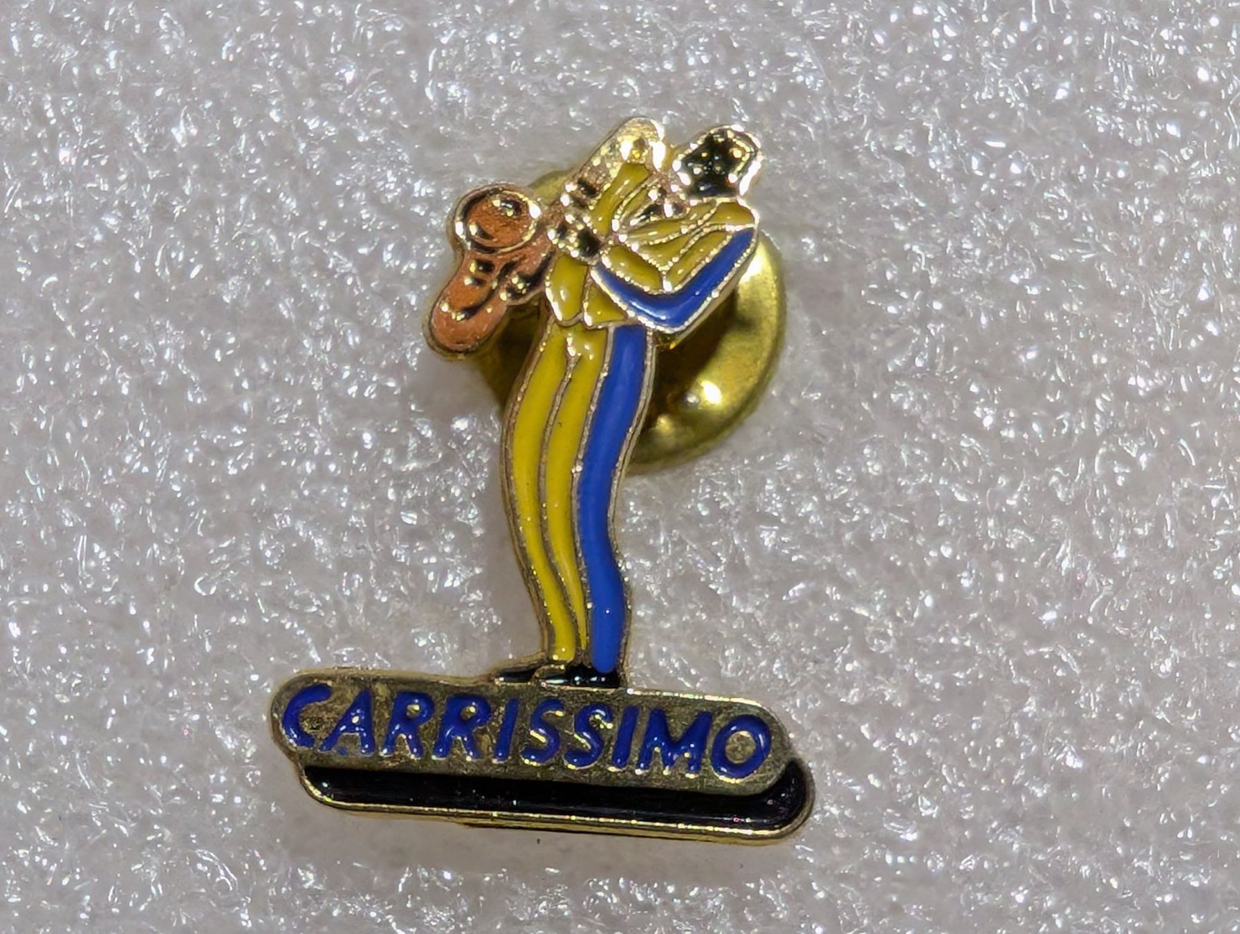 Plaketten & Abzeichen: Ansteckpin 258: Carrissimo – Gebraucht aus Oppligen von Pin-Fall-Shop