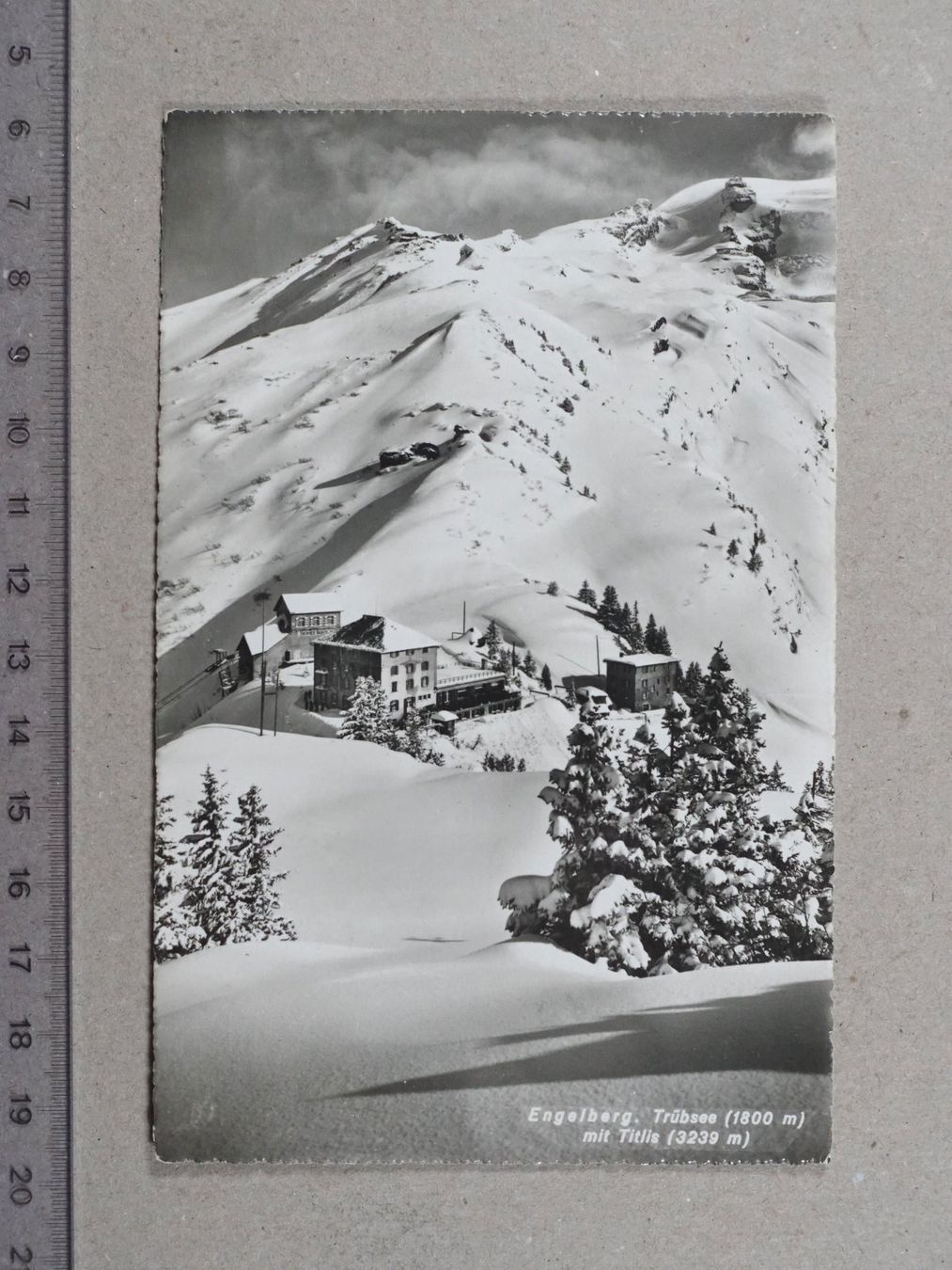 Ansichtskarten: Engelberg, Trübsee, 1956 – Gebraucht aus Lenzburg von fh1