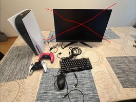 Playstation 5 mit Zubehöre