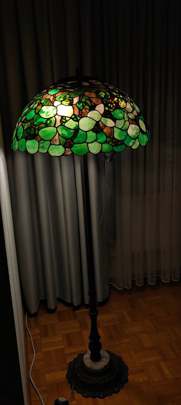 Lampade: Tiffany  Boden-Lampe  "Snowball" – Usato da Volketswil venduto da rerererarara 1