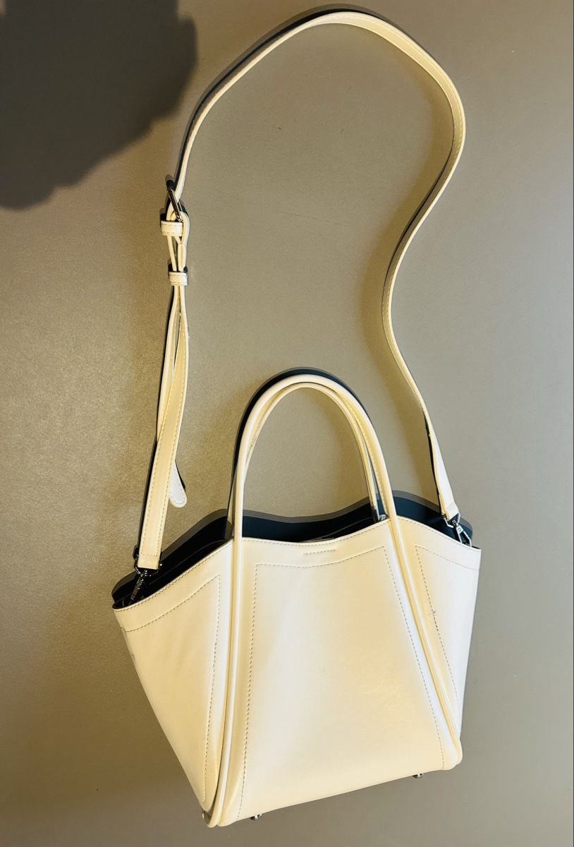 Borse da donna: Sac à main en cuir blanc – Nuovo (secondo la descrizione) da Founex venduto da etswang 3
