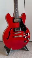 Neuwertige Epiphone ES-339 inspired by Gibson in Cherry red
