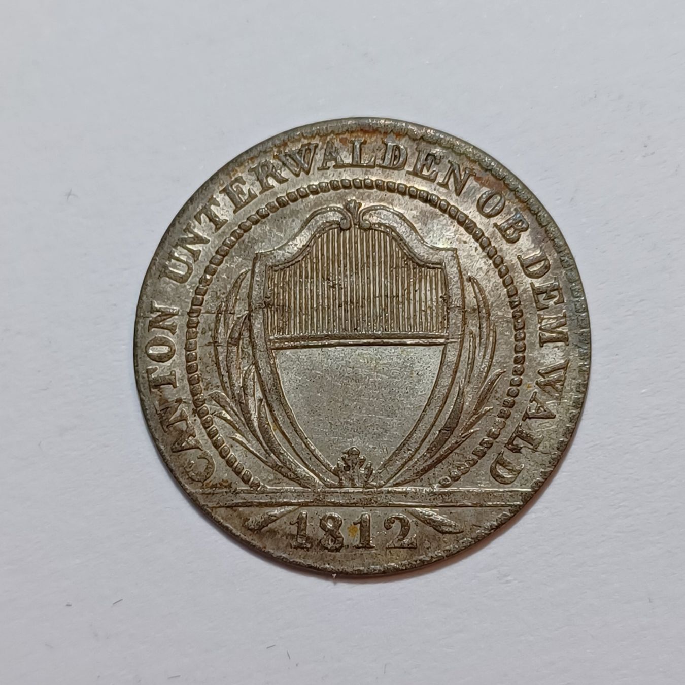 Tutti le monete: Batzen 1812 Obwalden vz – Usato da Pfäffikon ZH venduto da Schweizer_Muenzen 1