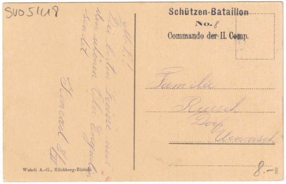 Cartoline postali: St. Moritz - Standseilbahn Muottas Muragl Bergstation – Usato da Binningen venduto da Mountainrider 1