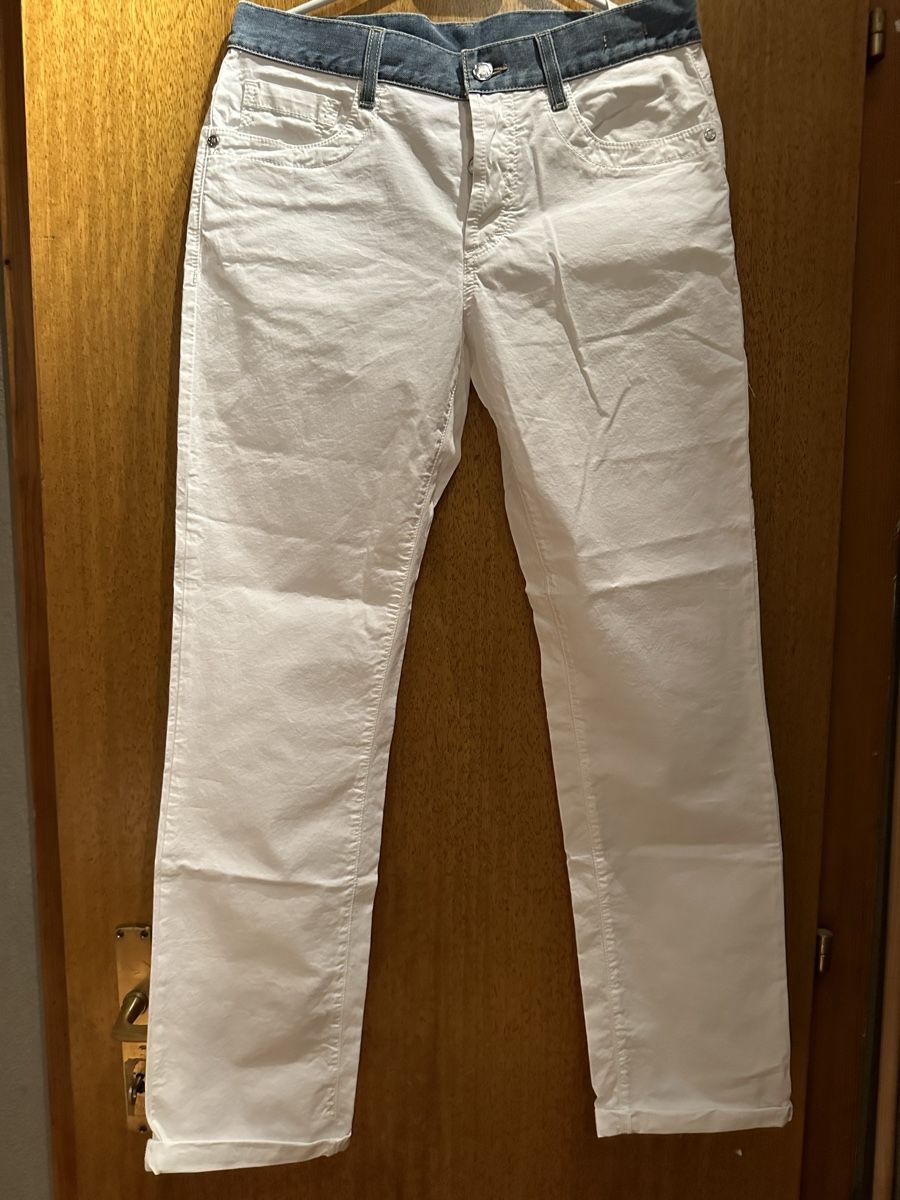 Jeans: Jeans Bikkembergs blanc – Neu und originalverpackt aus Vétroz von Polito27