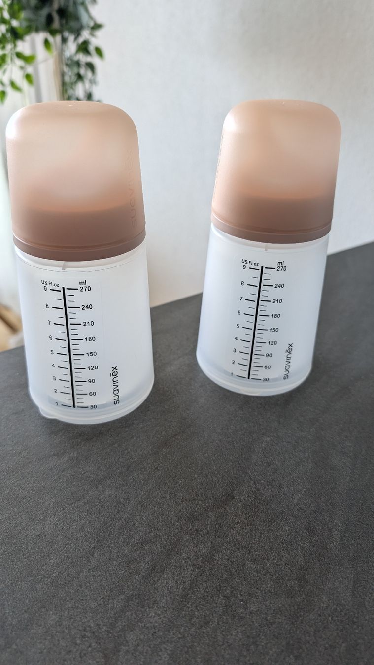 Baby-Mahlzeiten: 2 biberons Suavinex  – Neu (gemäss Beschreibung) aus La Conversion von deborah22