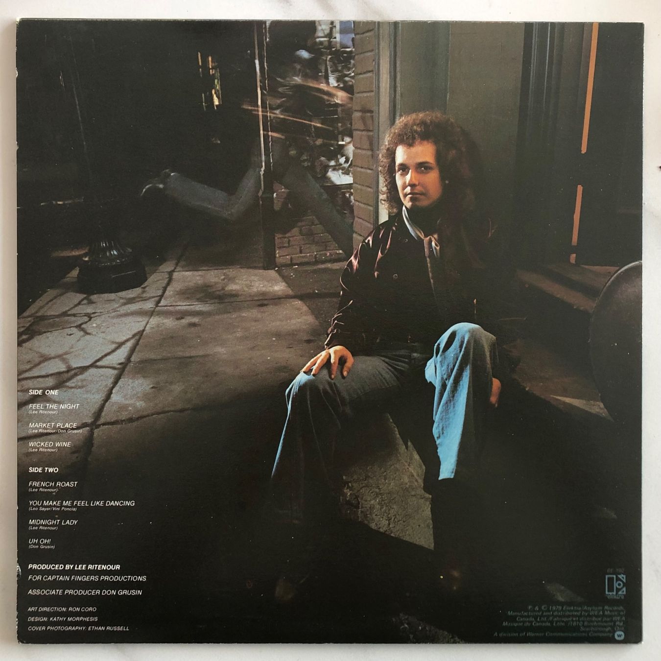 Dischi in vinile: LEE RITENOUR - FEEL THE NIGHT – Usato da Poliez-Pittet venduto da Newtown-Records 1
